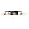 Nuvo Intention 4-Light Vanity - Warm Brass and Black Finish 60/6974 - alternate 6