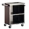 Lakeside Stainless Steel Enclosed Bussing Cart, 3 Shelf, 300 lb Capacity 610 - alternate 1
