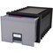 Storex Archive Storage Box, Plastic, Black, 11 3/8 in H, 15 1/8 in W 61106U01C - alternate 1