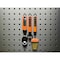 Triton Products 1 In. Single Rod 30 Degree Bend Stainless Steel Pegboard Hook for Stainless Steel LocBoard, PK3 61113 - alternate 10