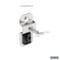 Triton Products 1 In. Single Rod 30 Degree Bend Stainless Steel Pegboard Hook for Stainless Steel LocBoard, PK3 61113 - alternate 5