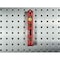 Triton Products 1 In. Single Rod 30 Degree Bend Stainless Steel Pegboard Hook for Stainless Steel LocBoard, PK3 61113 - alternate 7