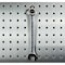 Triton Products 1 In. Single Rod 30 Degree Bend Stainless Steel Pegboard Hook for Stainless Steel LocBoard, PK3 61113 - alternate 8