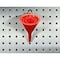Triton Products 1 In. Single Rod 30 Degree Bend Stainless Steel Pegboard Hook for Stainless Steel LocBoard, PK3 61113 - alternate 2
