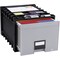 Storex Plastic Archive Storage Box, w/Lock 61178U01C - alternate 1