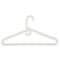 Honey-Can-Do Heavyweight Hanger, White, Plastic, PK3 HNG-01178 - alternate 2