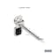 Triton Products 3 In. Single Rod 30 Degree Bend Stainless Steel Pegboard Hook for Stainless Steel LocBoard, PK3 61323 - alternate 4
