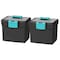 Storex File Storage Box, PK2 61414B02C - alternate 1
