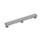 Oatey Designline 28 in. Linear Shower Drain Tile-in Grate in Stainless Steel DLS1280R2 - alternate 10