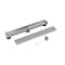 Oatey Designline 24 in. Stainless Steel Linear Shower Drain Square Grate DLS2240R2 - alternate 2