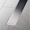 Oatey Designline 36 in. Stainless Steel Linear Drain Square Grate DLS2360R2 - alternate 8