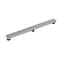 Oatey Designline 36 in. Stainless Steel Linear Drain Square Grate DLS2360R2 - alternate 3