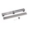 Oatey Designline 28 in. Stainless Steel Linear Shower Drain Wave Grate DLS4280R2 - alternate 10