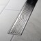 Oatey Designline 28 in. Stainless Steel Linear Shower Drain Wave Grate DLS4280R2 - alternate 4