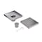 Oatey Designline 6 in. x 6 in. Square Drain Square Grate DSS2060R2 - alternate 6
