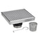 Oatey Designline 6 in. x 6 in. Square Drain Square Grate DSS2060R2 - alternate 10