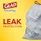 Glad 13 gal Trash Bags, 24 in x 25 in, Extra Heavy-Duty, 0.82 mil, White 70427 - alternate 7