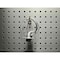 Triton Products 6 In. Single Rod 90 Degree Bend Stainless Steel Pegboard Hook for Stainless Steel LocBoard, PK3 61629 - alternate 3