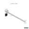 Triton Products 6 In. Single Rod 90 Degree Bend Stainless Steel Pegboard Hook for Stainless Steel LocBoard, PK3 61629 - alternate 4