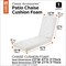 Classic Accessories Patio Chaise Lounge Cushion Foam, 74"W x 23"D x 3"H 61-056-010901-RT - alternate 5