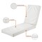 Classic Accessories Patio Chaise Lounge Cushion Foam, 74"W x 23"D x 3"H 61-056-010901-RT - alternate 2