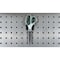 Triton Products 1 In. Double Rod 90 Degree Bend Stainless Steel Pegboard Hook for Stainless Steel LocBoard, PK3 62119 - alternate 2