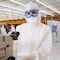Kimtech Cleanroom Mask, Dual, Non-Adjustable Strap, Metal Nose Clip, White, M, 300 PK 62484 - alternate 4