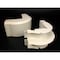 Legrand External Elbow Raceway, 40N2 Series, 1 Channel, 4 in W, 2 in H, 4-1/2 in L, White 40N2F19WH - alternate 2