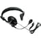 Kenwood Headset, Over the Head, On Ear, Black KHS-7 - alternate 2
