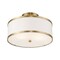 Livex Lighting Park Ridge 2 Light Antique Brass Ceiling 62627-01 - alternate 4