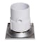Oatey Square Adjustable Drain, PVC, Chrome, 3" or 4", Pipe or Hub 72267 - alternate 2