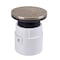Oatey Barrel, Base: PVC, Strainer: Round, Cleanout 74158 - alternate 1