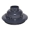 Oatey Without Bucket Drain, PVC, 3" or 4", Twist Lock 76023 - alternate 2
