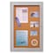 Ghent Enclosed Cork Bulletin Board 36" x 24", 1 Door PA13624K - alternate 2