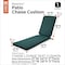 Classic Accessories Ravenna Chaise Cushion, Mallard Green, 72"x21"x3" 62-001-MGREEN-EC - alternate 7