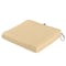 Classic Accessories Montlake Quilted Patio Cushion, Chamomile, 21"x19"x3" 62-009-CREAM-EC - alternate 1