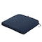 Classic Accessories Montlake Quilted Patio Cushion, Navy, 21"x19"x3" 62-009-NAVY-EC - alternate 1
