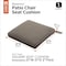 Classic Accessories Ravenna Seat Cushion, Dark Taupe, 21"x21"x3" 62-010-TAUPE-EC - alternate 7