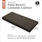 Classic Accessories Ravenna Bench Cushion, Espresso, 42"x18"x3" 62-014-ESPRES-EC - alternate 3