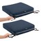 Classic Accessories Montlake Heather Indigo Cushion Set, Heather Indigo, 23"x23"x5" 62-019-INDIGO-SET - alternate 7