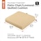 Classic Accessories Montlake Quilted Patio Cushion, Chamomile, 25"x25"x5" 62-020-CREAM-EC - alternate 4