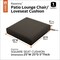 Classic Accessories Ravenna Seat Cushion, Espresso, 25"x25"x5" 62-020-ESPRES-EC - alternate 9