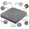 Classic Accessories Montlake Quilted Patio Cushion, Grey, 25"x25"x5" 62-020-GREY-EC - alternate 5