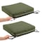 Classic Accessories Montlake Heather Fern Cushion Set, 25"x25"x5" 62-020-HFERN-SET - alternate 10