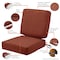 Classic Accessories Montlake Cushion Set, Heather Henna, 25"x25"x5" 62-020-HHENNA-SET - alternate 8