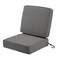 Classic Accessories Montlake Light Charcoal Cushion Set, 25"x25"x5" 62-020-LCHARC-SET - alternate 1