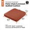 Classic Accessories Montlake Quilted Patio Cushion, Spice, 25"x25"x5" 62-020-QSPICE-EC - alternate 10