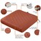 Classic Accessories Montlake Quilted Patio Cushion, Spice, 25"x25"x5" 62-020-QSPICE-EC - alternate 9