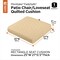 Classic Accessories Montlake Quilted Patio Cushion, Chamomile, 25"x27"x5" 62-021-CREAM-EC - alternate 5