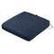 Classic Accessories Montlake Quilted Patio Cushion, Navy, 25"x27"x5" 62-021-NAVY-EC - alternate 1